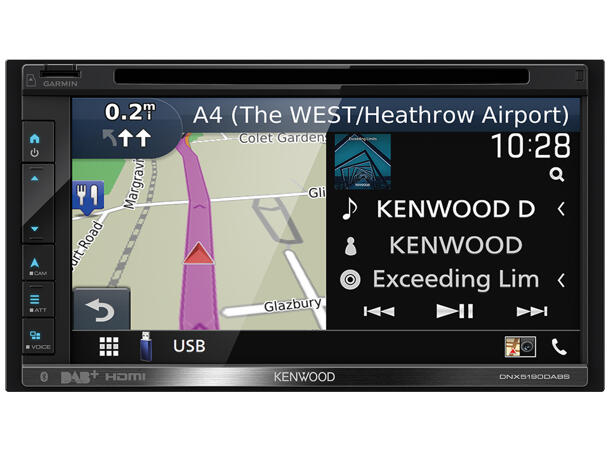 Kenwood DNX5190DABS 2-DIN 6,8" DVD DAB BT NAVI USB/IPHONE