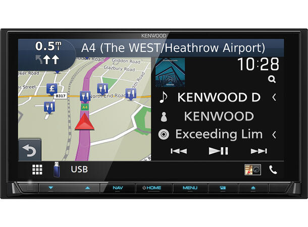 Kenwood DNX9190DABS 2DIN 6,8 DVD DAB WiFi BT NAVI USB/IPHONE