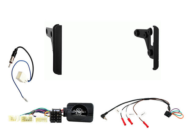 ConnectED Komplett 2-DIN monteringskit Toyota Urban Cruiser (2009-2016) m/Navi