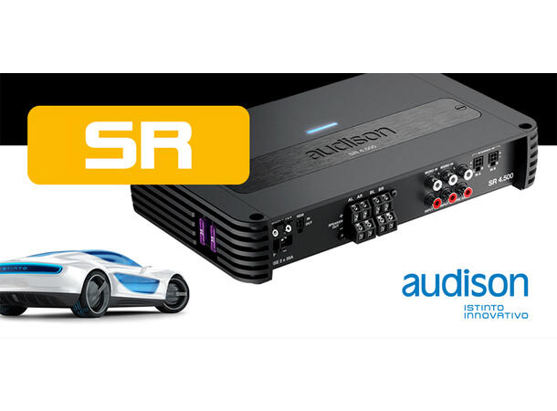 Audison SR 5-kanals forsterker 1010W RMS  @ 2ohm