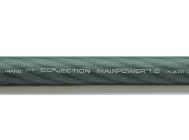 Connection Strømkabel, 53,2mm² Grå strømkabel, 15 Meter 