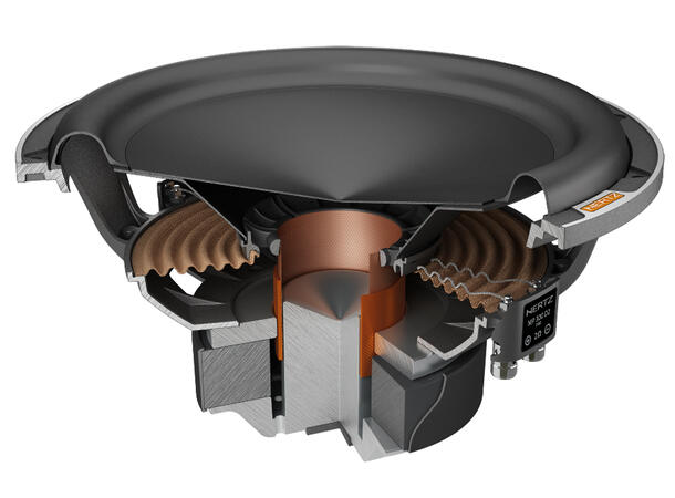 Hertz MP300D23 12" Subwoofer 2+2 ohm 1200W max / 600W RMS 