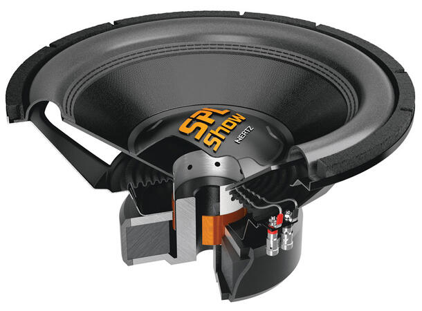 Hertz SPL Show SS 15 D2 15" Sub 2+2 ohm 2400W max / 1200W RMS 