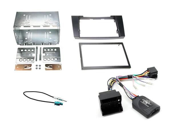 ConnectED Komplett 2-DIN monteringskit E (2003-2009) / CLS (2004-2010)