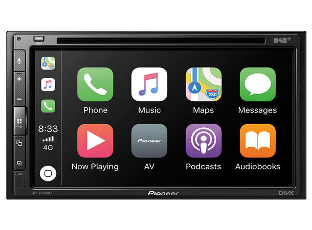 Pioneer AVHZ5200DAB 2-DIN DVD DAB BT USB/IPHONE 6,8"