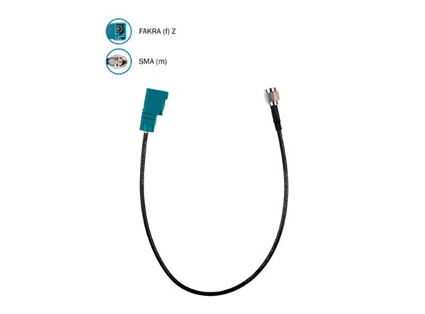 ATTB Antenneadapter FAKRA (Hun) - SMA (Han)