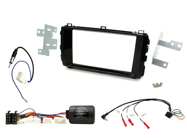 ConnectED Komplett 2-DIN monteringskit Toyota Auris (2013 - 2015) u/JBL system