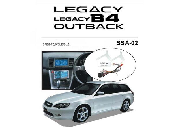 BeatSonic PREMIUM Navi adapter Legacy/Outback (2003 - 2006) m/HDD-navi