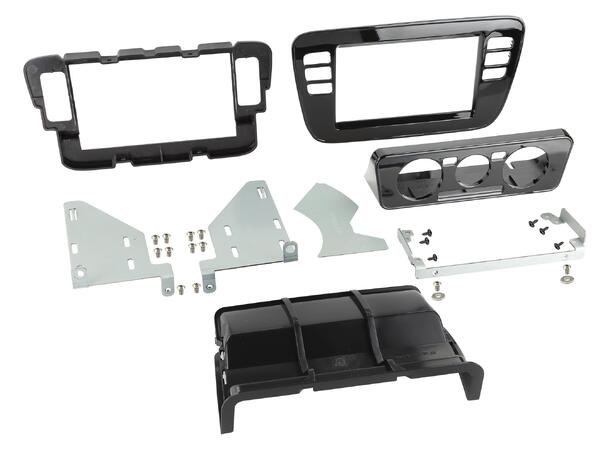 Connects2 Premium monteringssett 2-DIN Up!/Citigo/Mii (2013-2016) Pianolakk