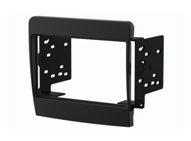 Connects2  monteringskit 2-DIN Porsche (2012 - 2015) Sort 