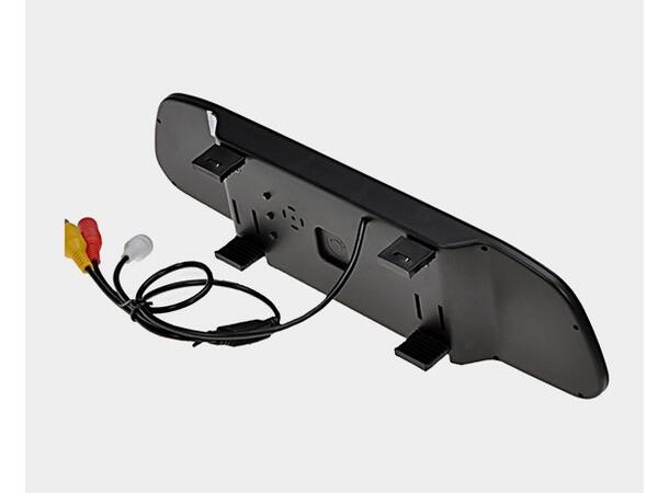 ConnectED Integrert speilmonitor Clip-on speil med innebygget 4,3" skjerm