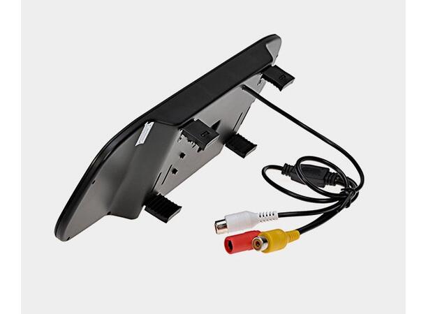 ConnectED Integrert speilmonitor Clip-on speil med innebygget 4,3" skjerm