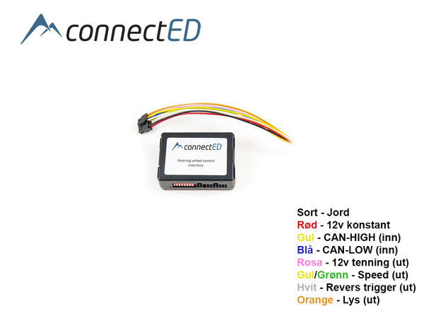 ConnectED Rattfjernkontroll interface XC90 (2003-2014) u/aktivt sys. u/rygges.