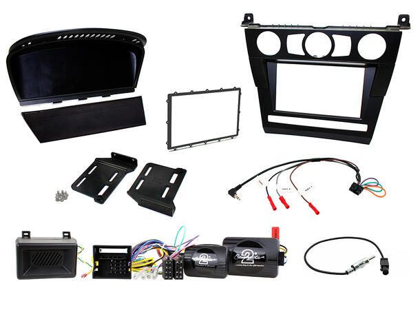 Connects2 Komplett monteringskit 2-DIN BMW 5-serie (2004 - 2006)