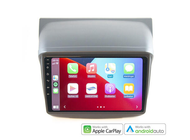 Hardstone 9" Apple CarPlay/Android Auto Mitsubishi L200 (2012 - 2015)