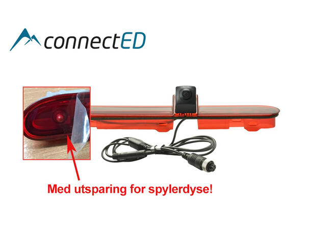 ConnectED Ryggekamera (Bremselys) (CVBS) Jumpy/Expert/ProAce (2016-->)