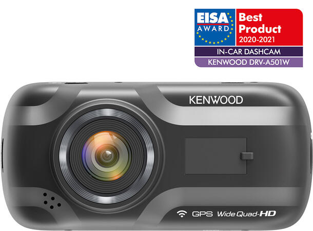 Kenwood DRVA501W dashcam Dashcam med trådløst WiFi og GPS