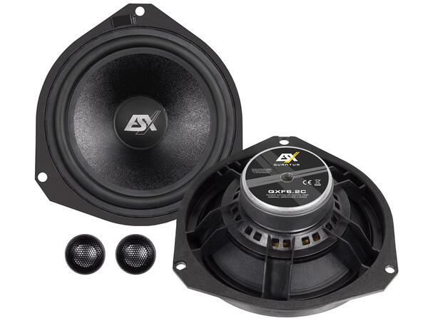 ESX 6"  komponentsett 90/180W Fiat, Citroen, Peugeot, Ford