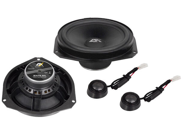 ESX 6"  komponentsett 90/180W Fiat, Citroen, Peugeot, Ford