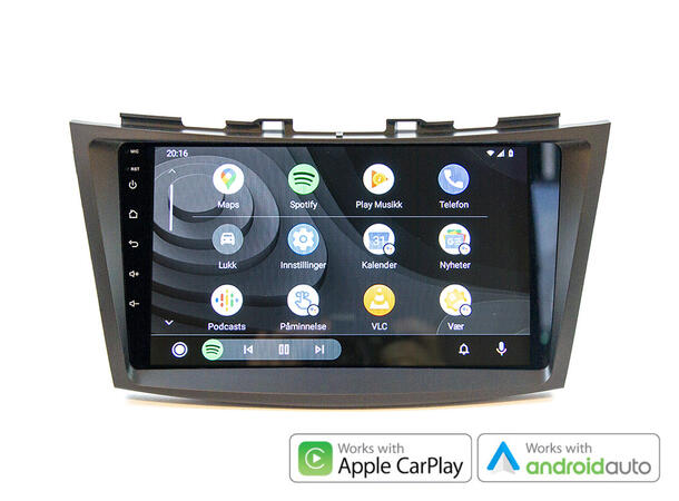 Hardstone 9" Apple CarPlay/Android Auto Suzuki Swift (2011 - 2016)