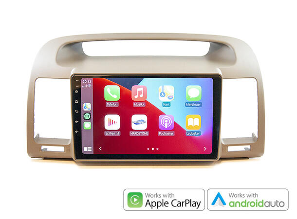 Hardstone 9" Apple CarPlay/Android Auto Camry (2002 - 2006) u/multi.fk.ratt