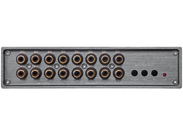 Musway 6-kanals DSP med 8 utganger 