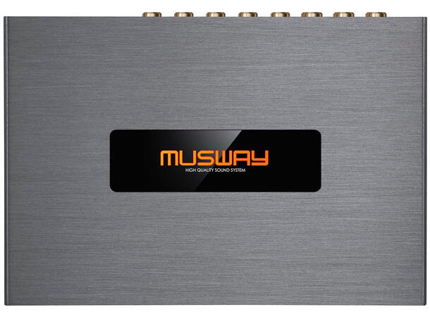 Musway 6-kanals DSP med 8 utganger 