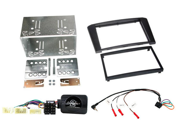 ConnectED Komplett 2-DIN monteringskit Toyota Avensis (2003 - 2008)