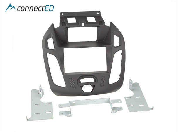 ConnectED Premium monteringsramme 2-DIN Transit Connect (2014-2018) m/display