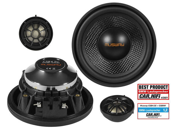 Musway CSB4.2C 4" 2veis kompo For BMW/Mini 