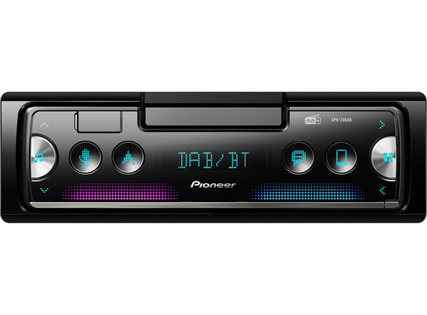 Pioneer SPH20DAB 1-DIN Smarttelefon mediespiller BT/DAB+