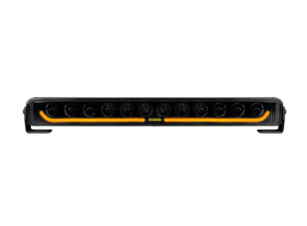 Strands Dark Knight LED-bar 20" Enkel radet  LED-bar på 20",12.000 Lumen