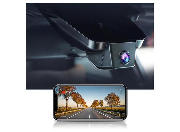 FITCAMX Integrert 4K Dashcam (foran) Toyota bZ4X/Subaru Solterra (2023 -->)