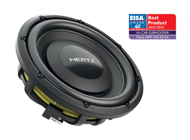 Hertz MPS250 S4 10" Shallow Sub 4 ohm 1000W max / 500W RMS