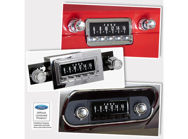 RetroSound SCP07 Skjembeskytter Ford logo 