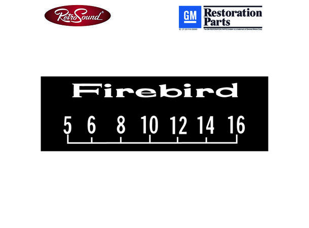 RetroSound SCP29 Skjembeskytter Pontiac Firebird 