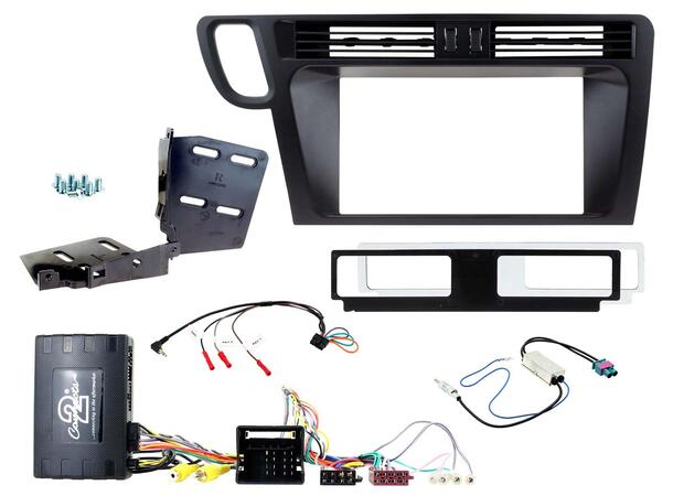 Connects2 Komplett monteringskit 2-DIN Q5 (2009-2016) m/Concert m/akt.høytt.
