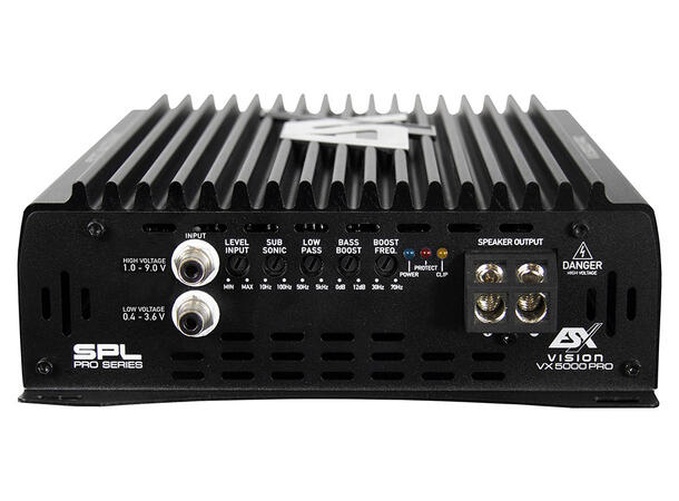 ESX Bilforsterker 5000 Watt RMS 5000W/3300W/18000W (1 / 2 / 4 ohm)