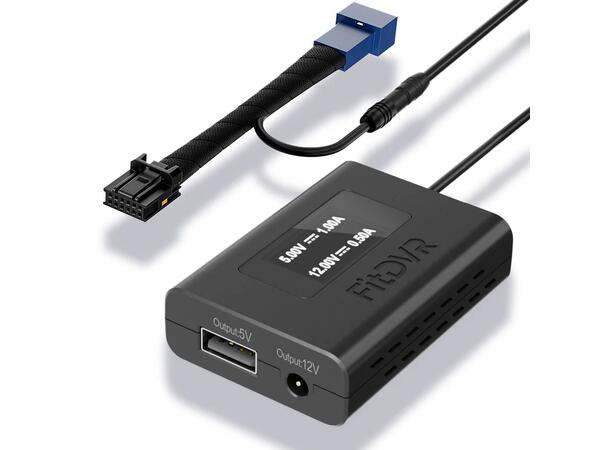 FitDVR Dashcam Power Adapter Hyundai/ Kia 12-pin (Type A)