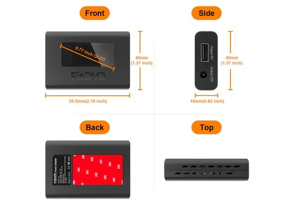 FitDVR Dashcam Power Adapter Hyundai/ Kia 12-pin (Type A)
