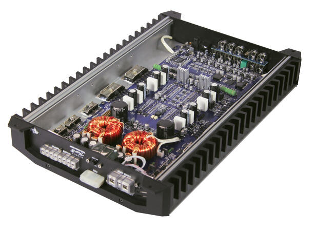 HiFonics THOR TRX4004DSP Klasse A/B 4-kanaler m/ 8 kanals DSP 