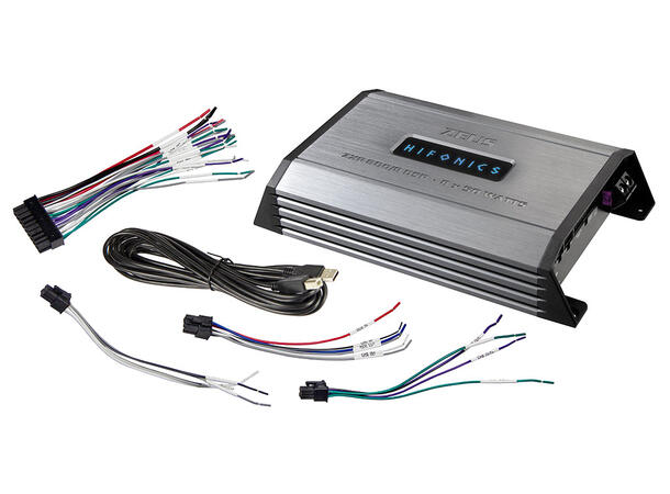 HiFonics Zeus ZXR800/8DSP 10-kanals DSP 8 x 50 W/RMS 2 ohm 