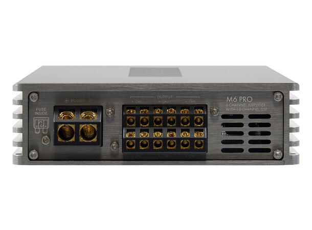 Musway 6-kanals DSP-forsterker 1200W RMS i 2Ohm 