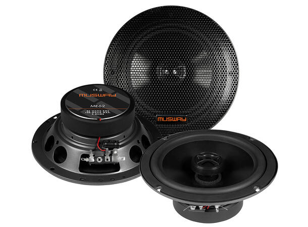Musway 6½" koaxialhøyttalere 6½ koaxial ME 80/160W