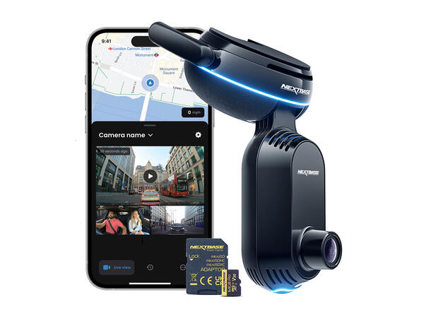 Nextbase IQ4K dashcam Full 4K, GPS, WiFi, BT, AI