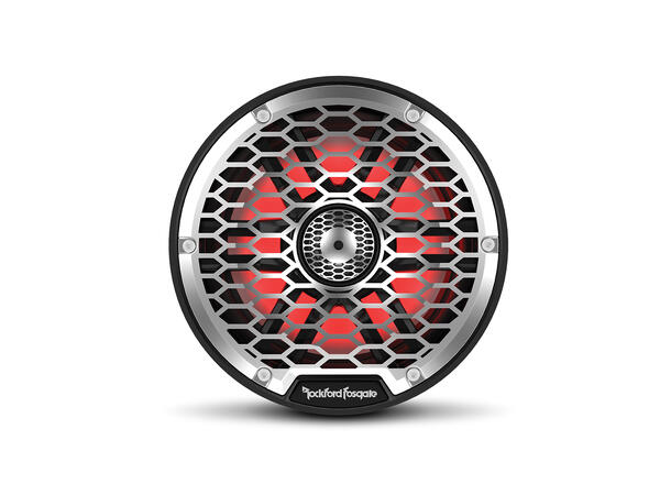 Rockford Fosgate Marine, 6,5" sort Marine 6,5", 2-veis, 150/600W, LED-lys