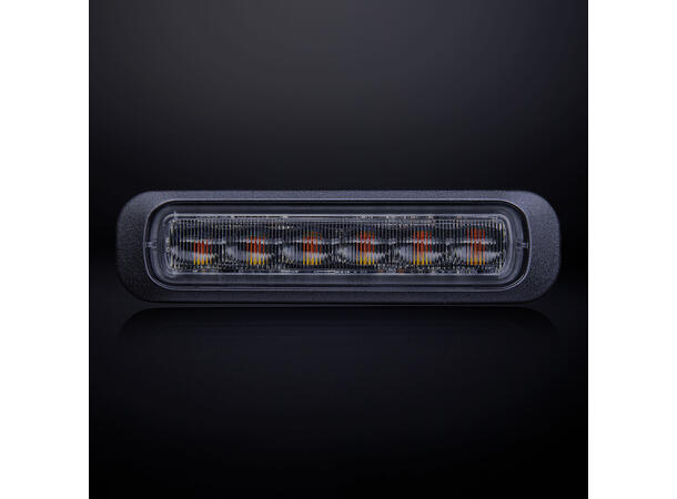 Strands Dark Knight Varsellys 6 LED 6 LED, klart glass 