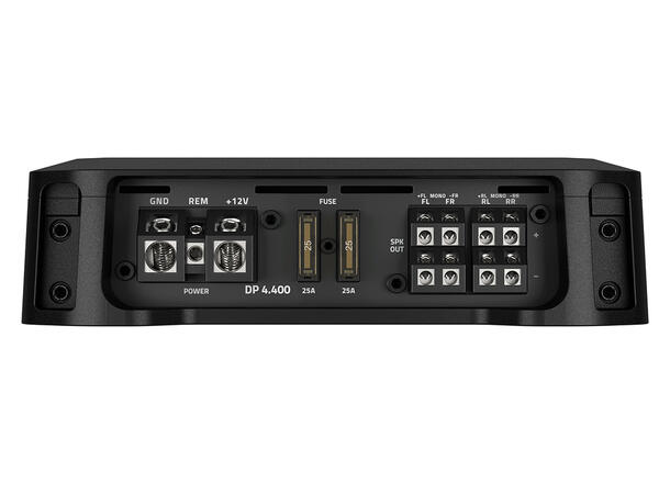 Hertz Dieci DP4.400 4-kanals forsterker 105W RMS x 4 @ 2ohm 