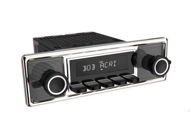 RetroSound Becker Black  radio DAB/AUX Til 60-70-talls biler 