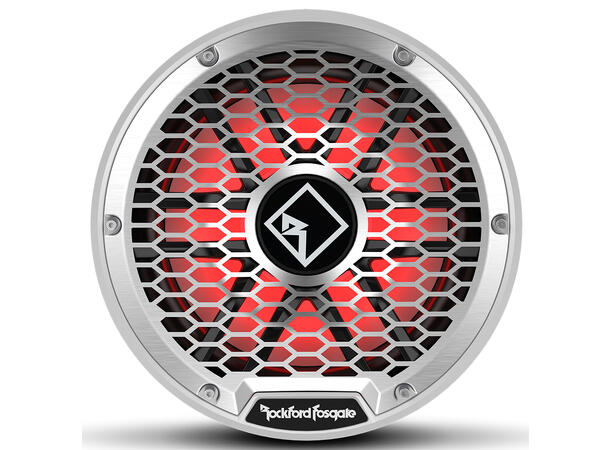 Rockford Fosgate Marine, M2 12" Hvit Marine 12", 400/1600W, 2 x 2ohm, LED-lys